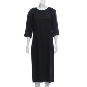 100% Silk Midi Dress